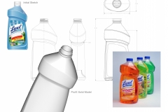 Lysol Bottle Development